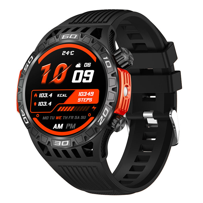 Outdoor Bluetooth Calling HT22 Compass Flashlight Heart Rate Blood Pressure More Than Sport Smart Watch