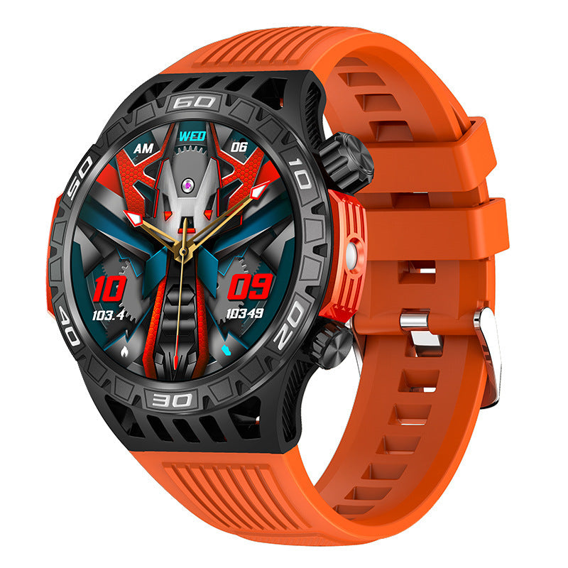 Outdoor Bluetooth Calling HT22 Compass Flashlight Heart Rate Blood Pressure More Than Sport Smart Watch