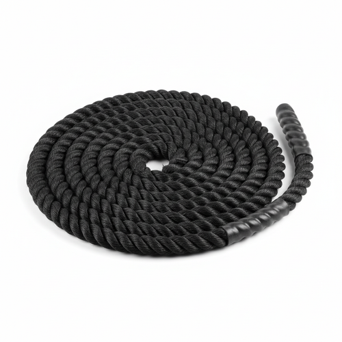Heavy-duty battle ropes for training